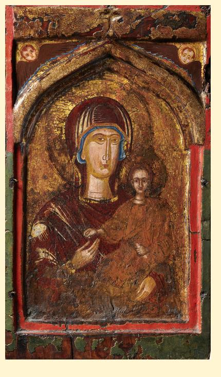 Virgin Hodegetria - exhibited at the Temple Gallery, specialists in Russian icons