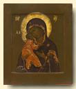 Virgin of Vladimir - exhibited at the Temple Gallery, specialists in Russian icons