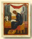 Saint Mark the Evangelist - exhibited at the Temple Gallery, specialists in Russian icons